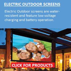 Outdoor Electric screens